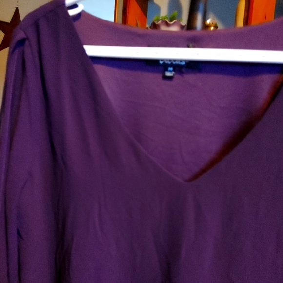 Lulus Shifting Dears Plum Dress Sz.Med NWT - Picture 6 of 10